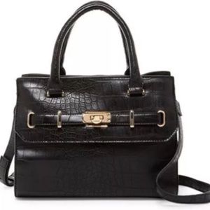 Bebe Cindy leather crossbody bag NWT